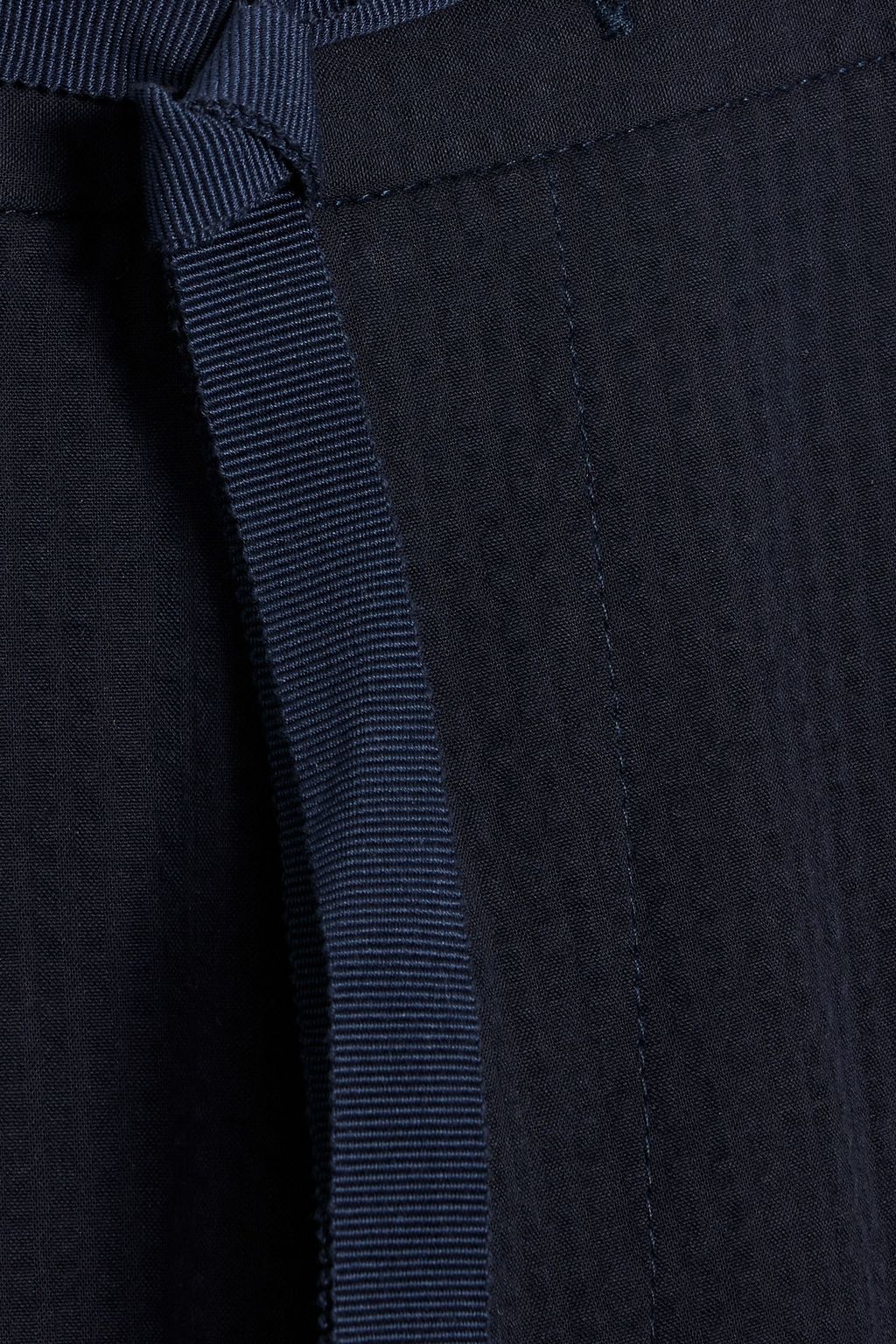 OFFICINE GÉNÉRALE Joseph tapered cotton-seersucker drawstring pants