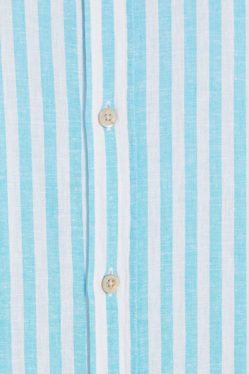 BOGLIOLI STRIPED LINEN AND COTTON-BLEND SHIRT