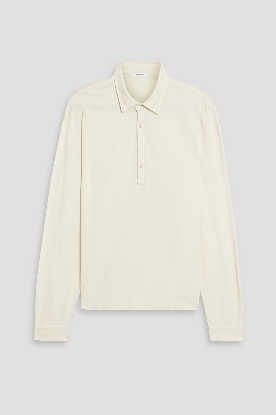 Cotton-jersey polo shirt
