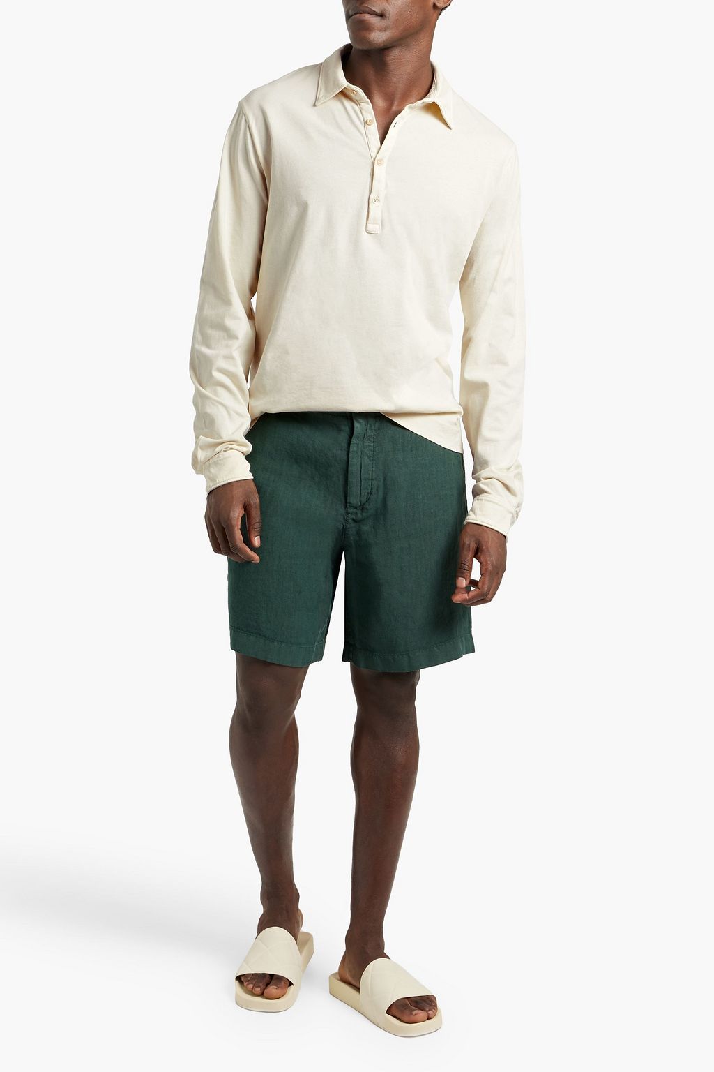 BOGLIOLI Cotton-jersey polo shirt