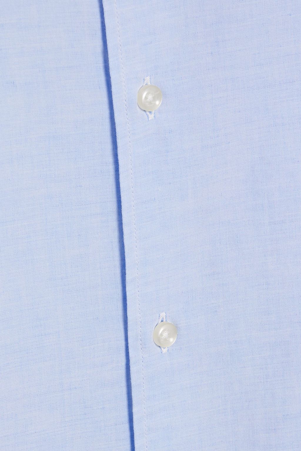 OFFICINE GÉNÉRALE Giacomo cotton and linen-blend shirt