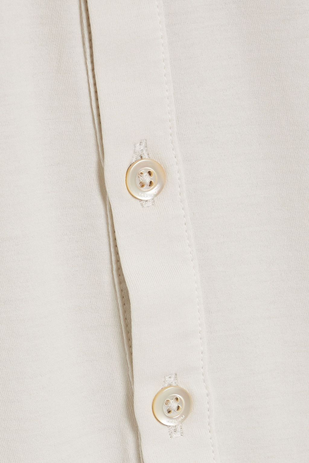 BOGLIOLI Cotton-jersey Henley T-shirt