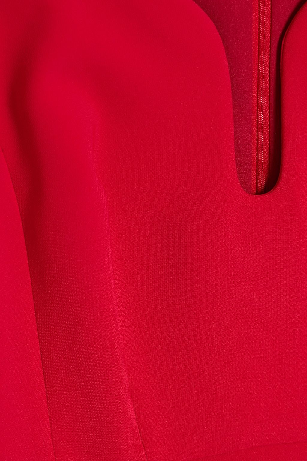 CAROLINA HERRERA Crepe midi dress