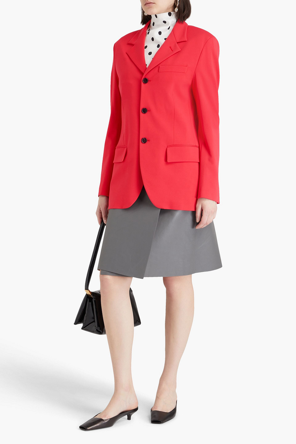 Marni Jersey Blazer In Rot