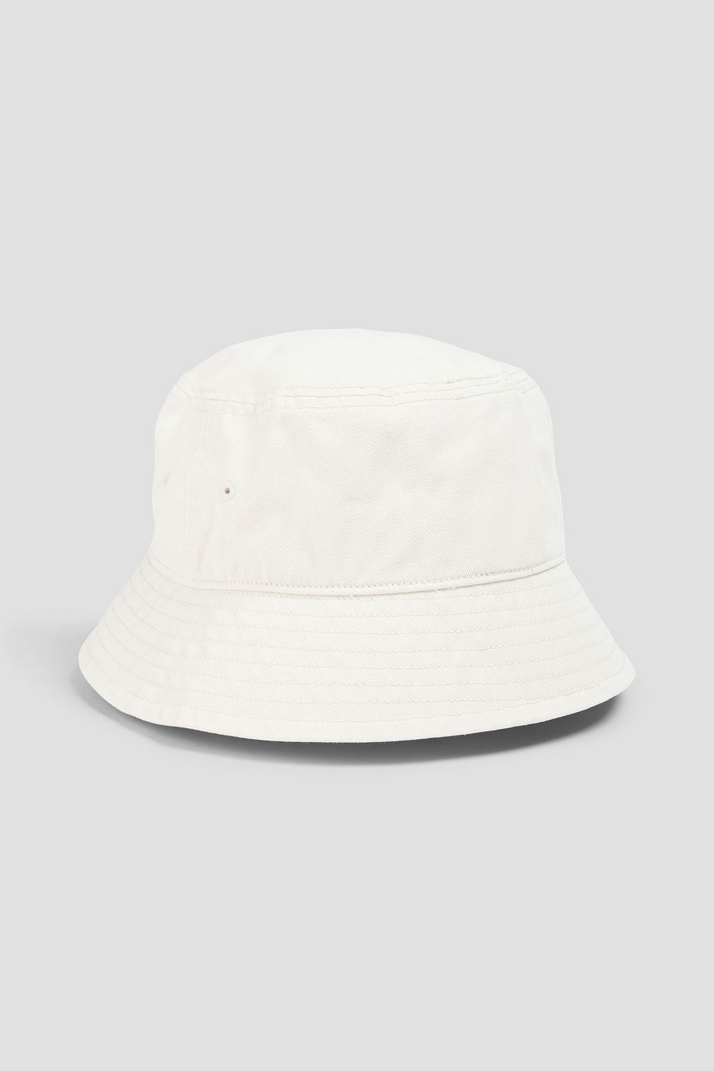 Y-3 Embroidered twill bucket hat