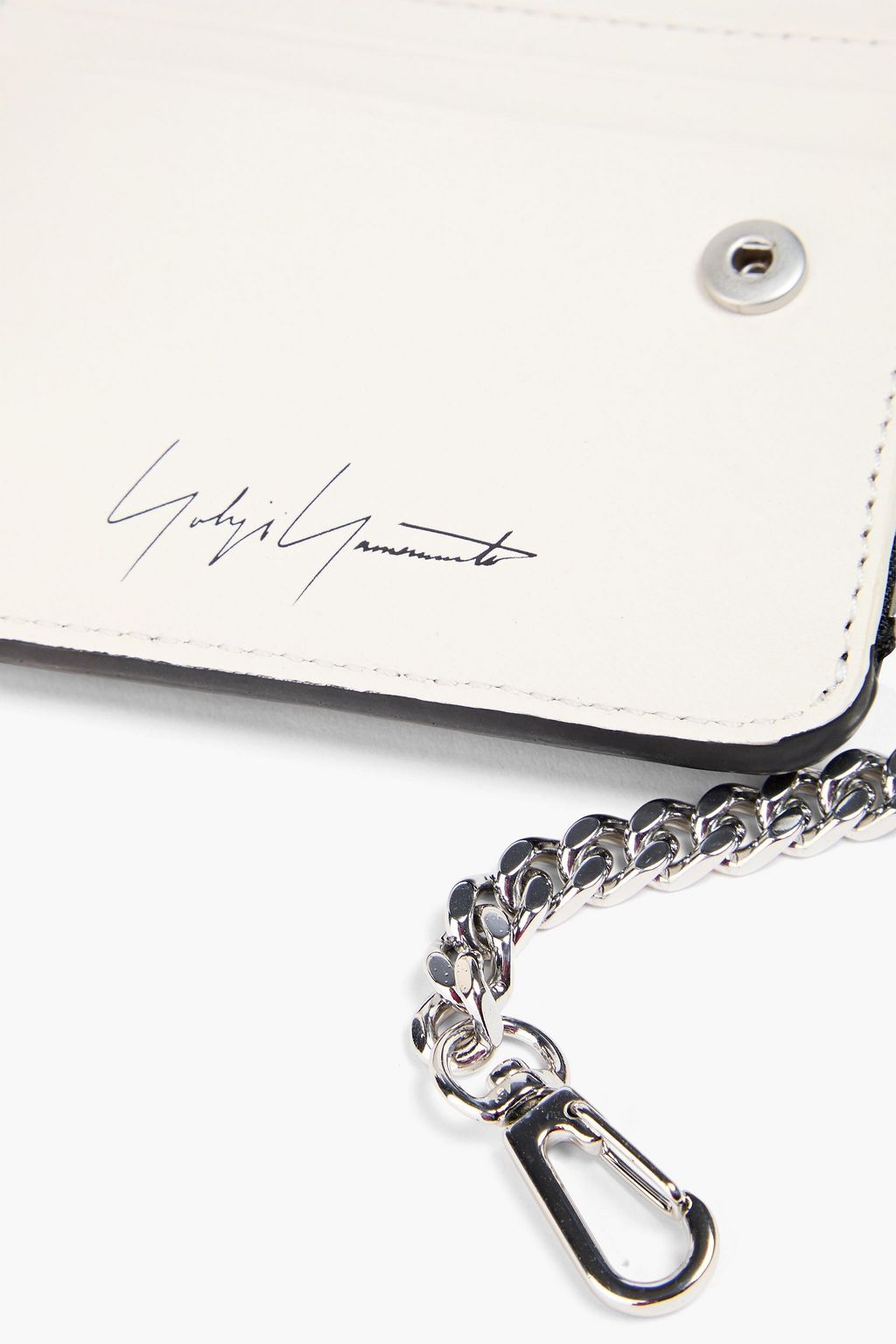 Y-3 Printed leather wallet