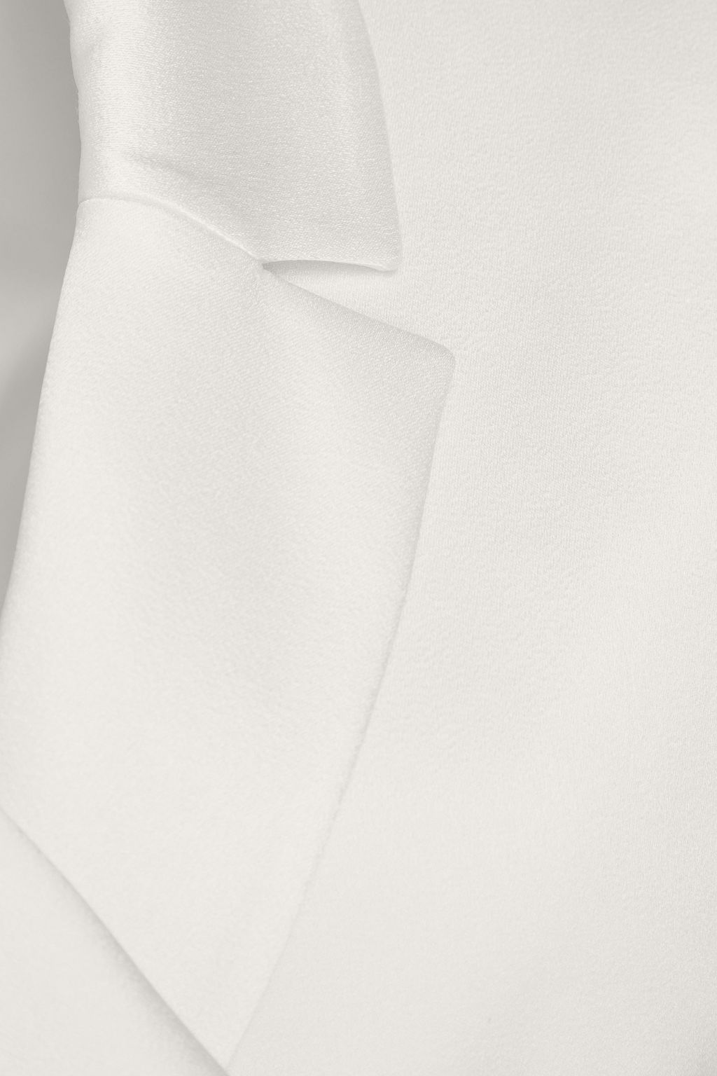 ALICE + OLIVIA بليزر "ليوني" قصير من ساتان الكريب