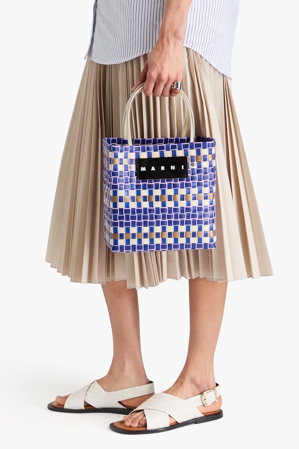 MARNI Woven tote