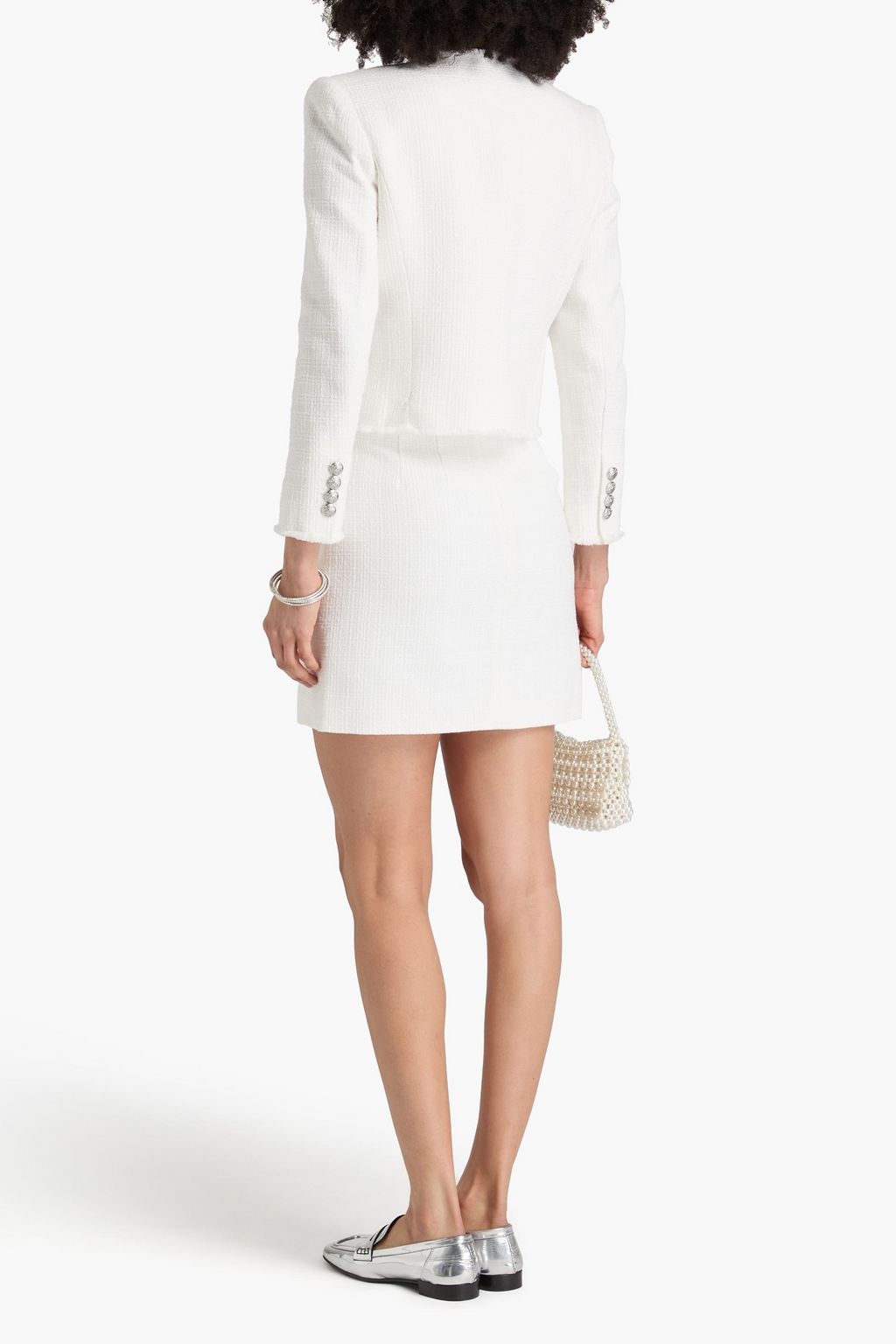 VERONICA BEARD Olbia cotton-blend tweed jacket