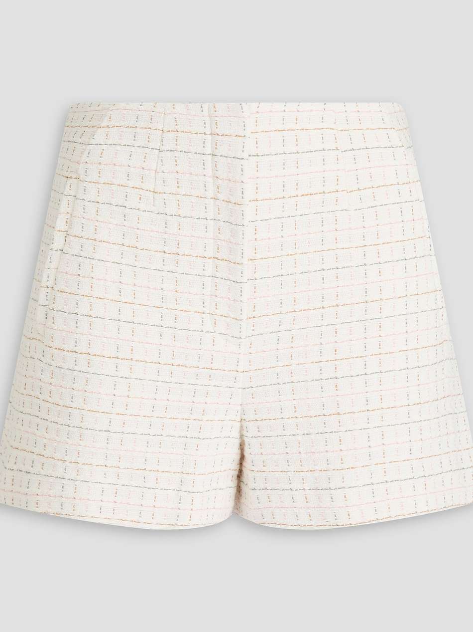 jazmin cotton-tweed shorts