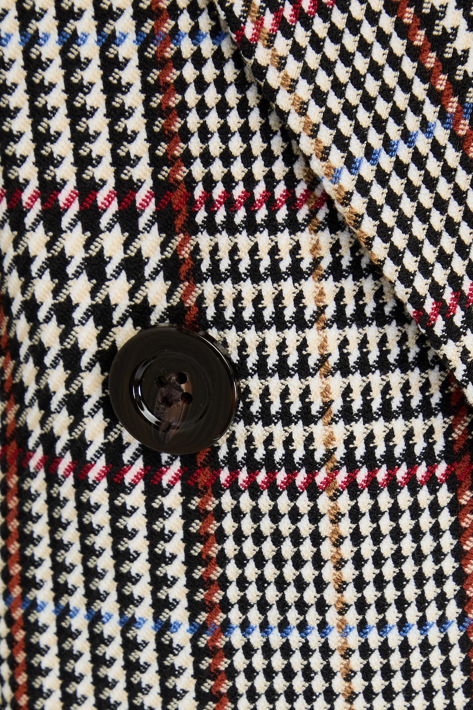 Veronica Beard Ellette Dickey Doppelreihiger Blazer Aus Tweed Mit Glencheck-muster In Bunt