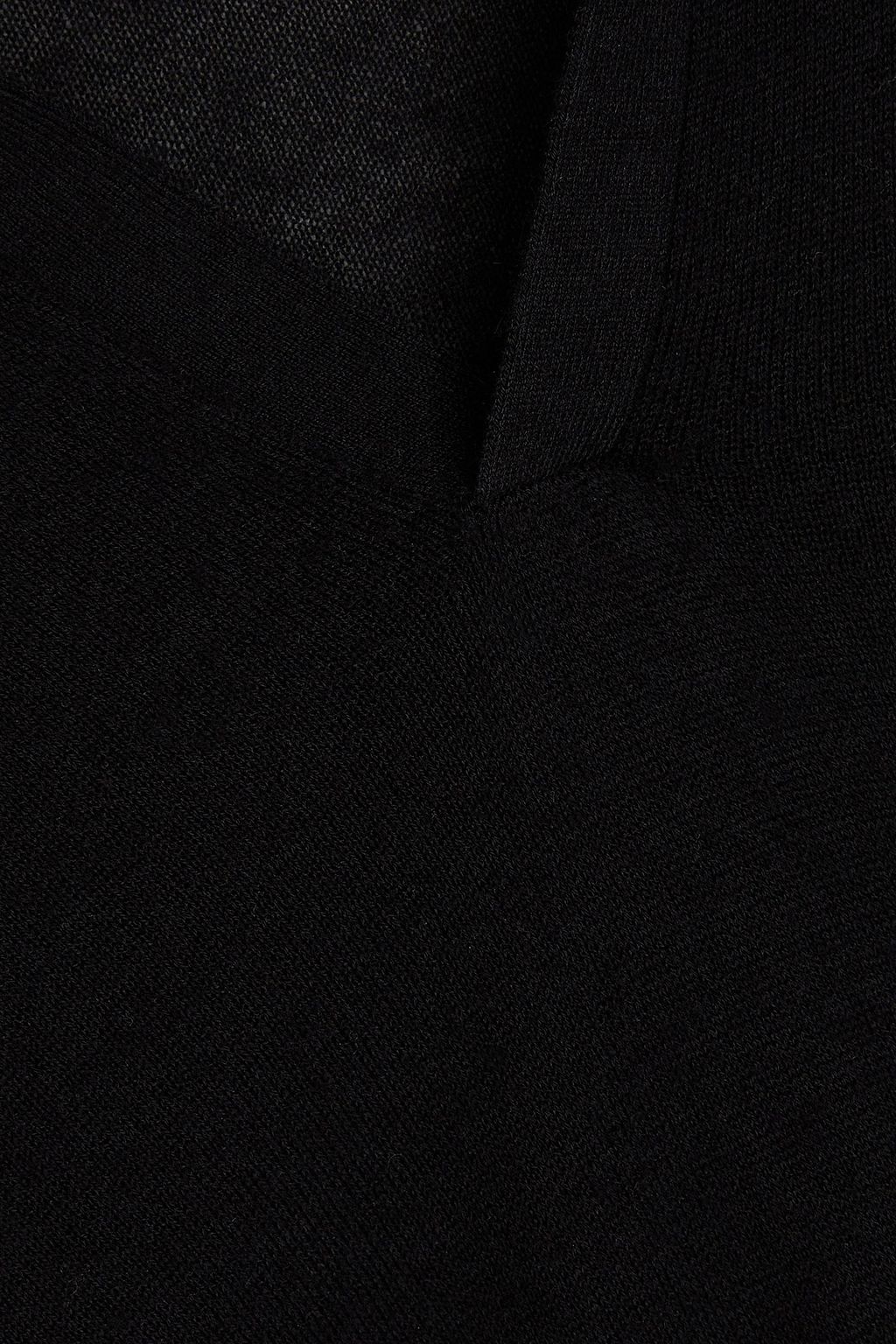 JAMES PERSE Cashmere polo sweater
