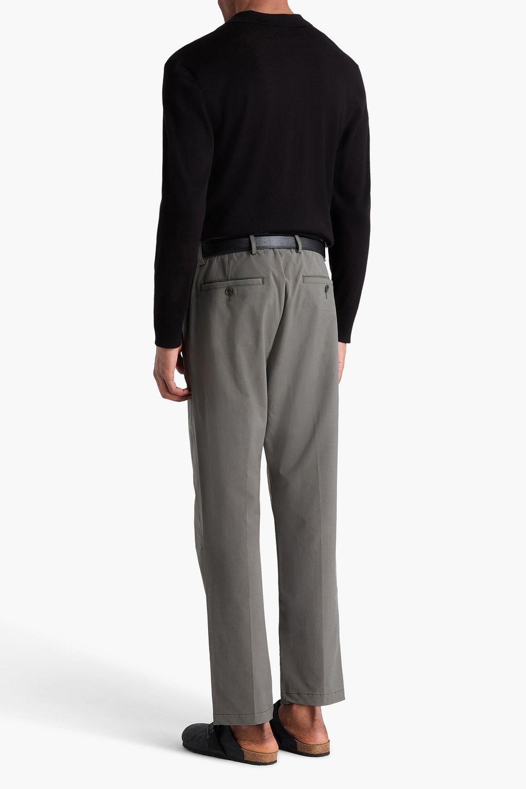 JAMES PERSE Cashmere polo sweater