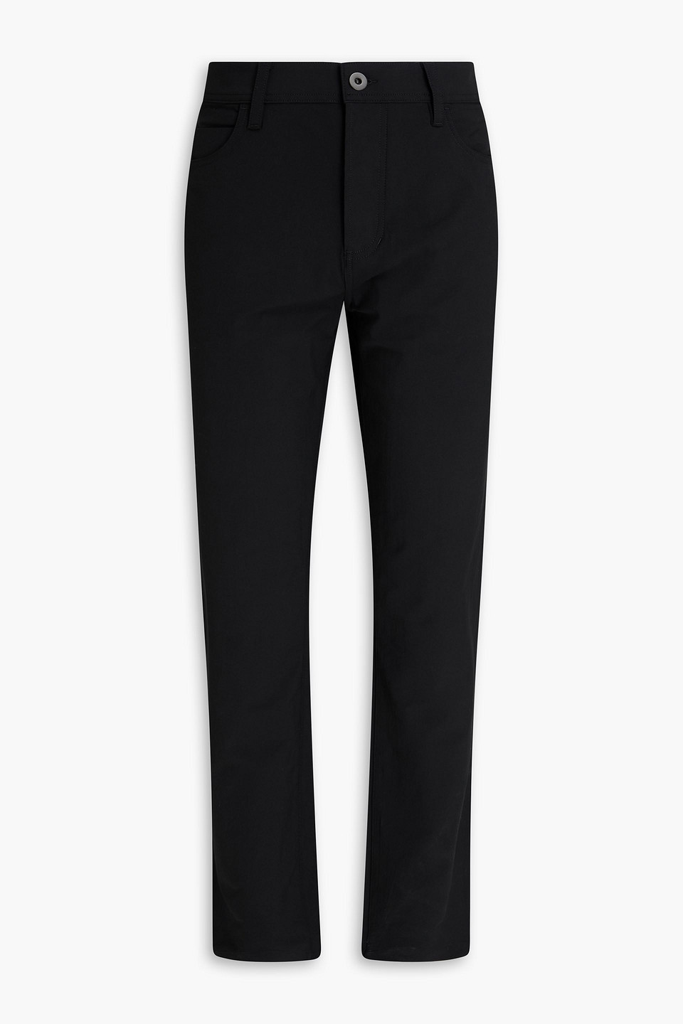 James Perse Cotton-blend Twill Trousers In Black