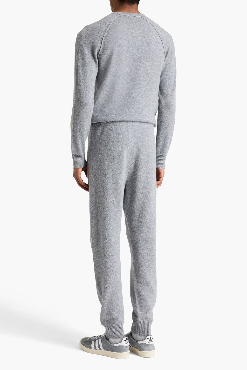 JAMES PERSE Mélange cashmere sweatpants