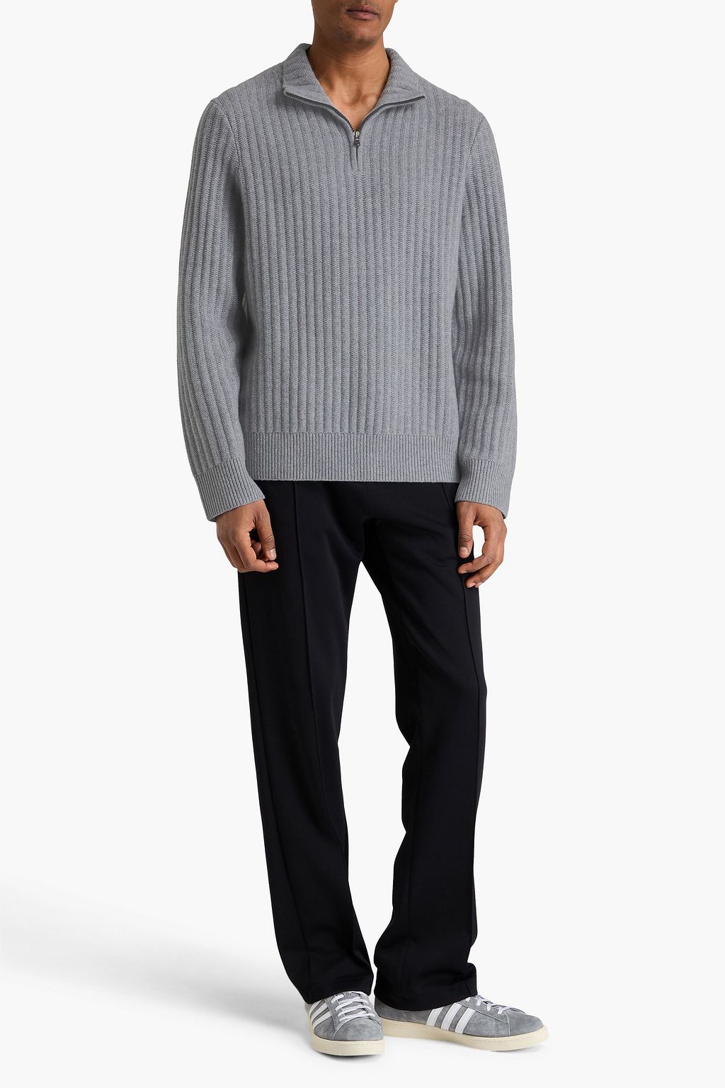 JAMES PERSE Ribbed cashmere sweater