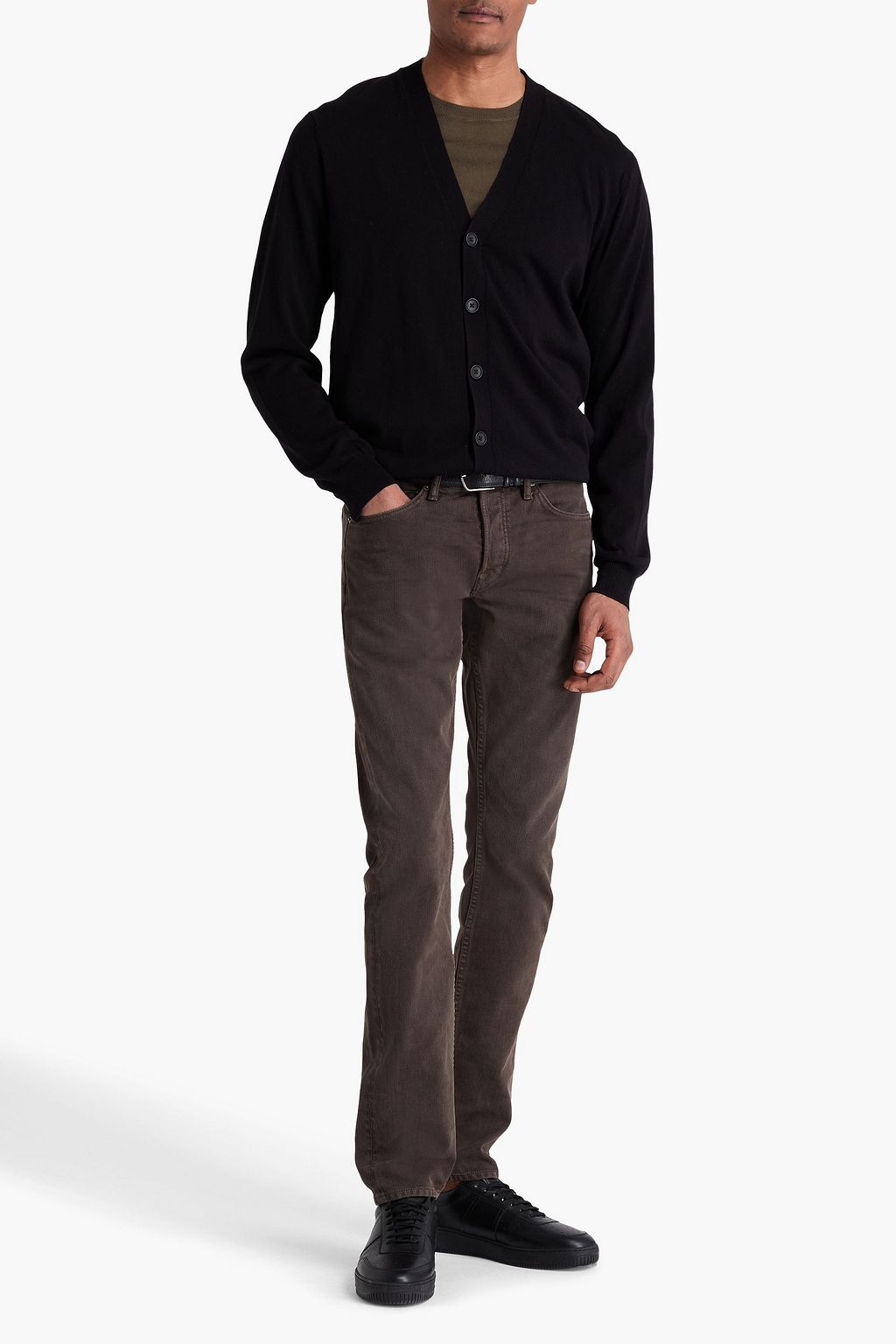 JAMES PERSE Cotton-blend cardigan