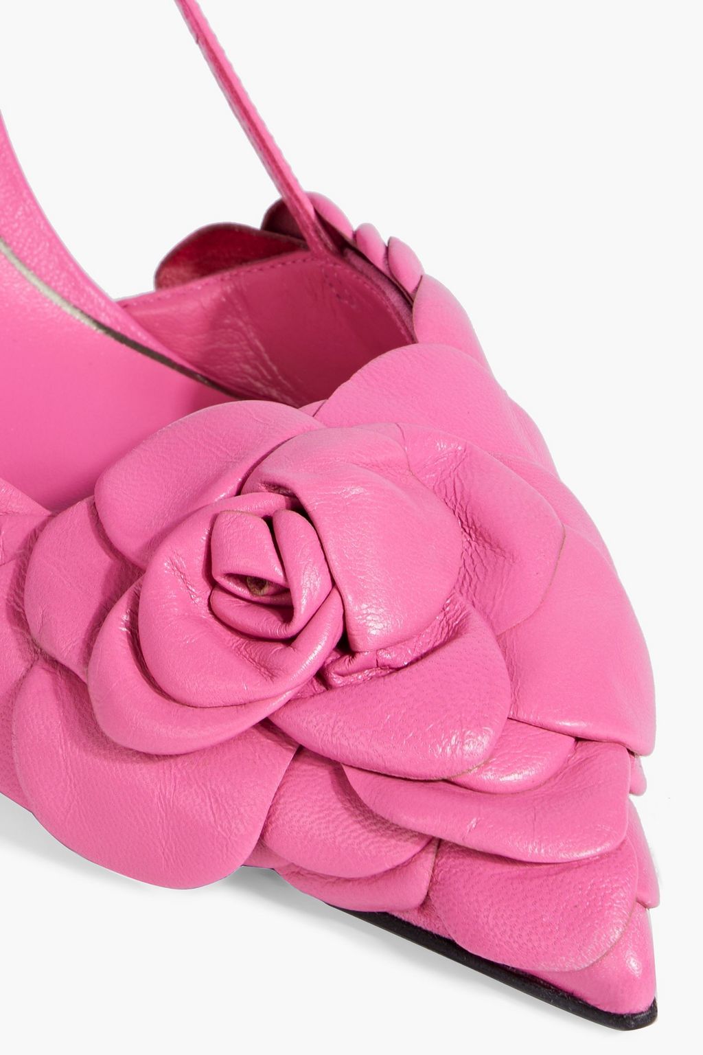 VALENTINO GARAVANI Atelier 03 Rose Edition leather slingback pumps