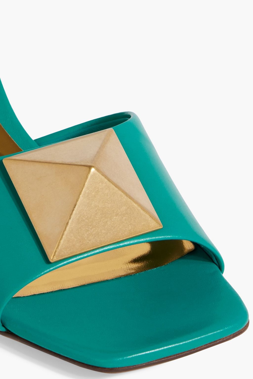VALENTINO GARAVANI One Stud leather mules