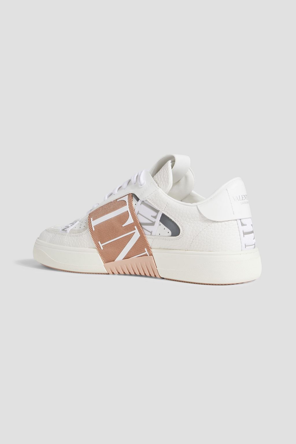 VALENTINO GARAVANI VL7N smooth and pebbled-leather sneakers | THE