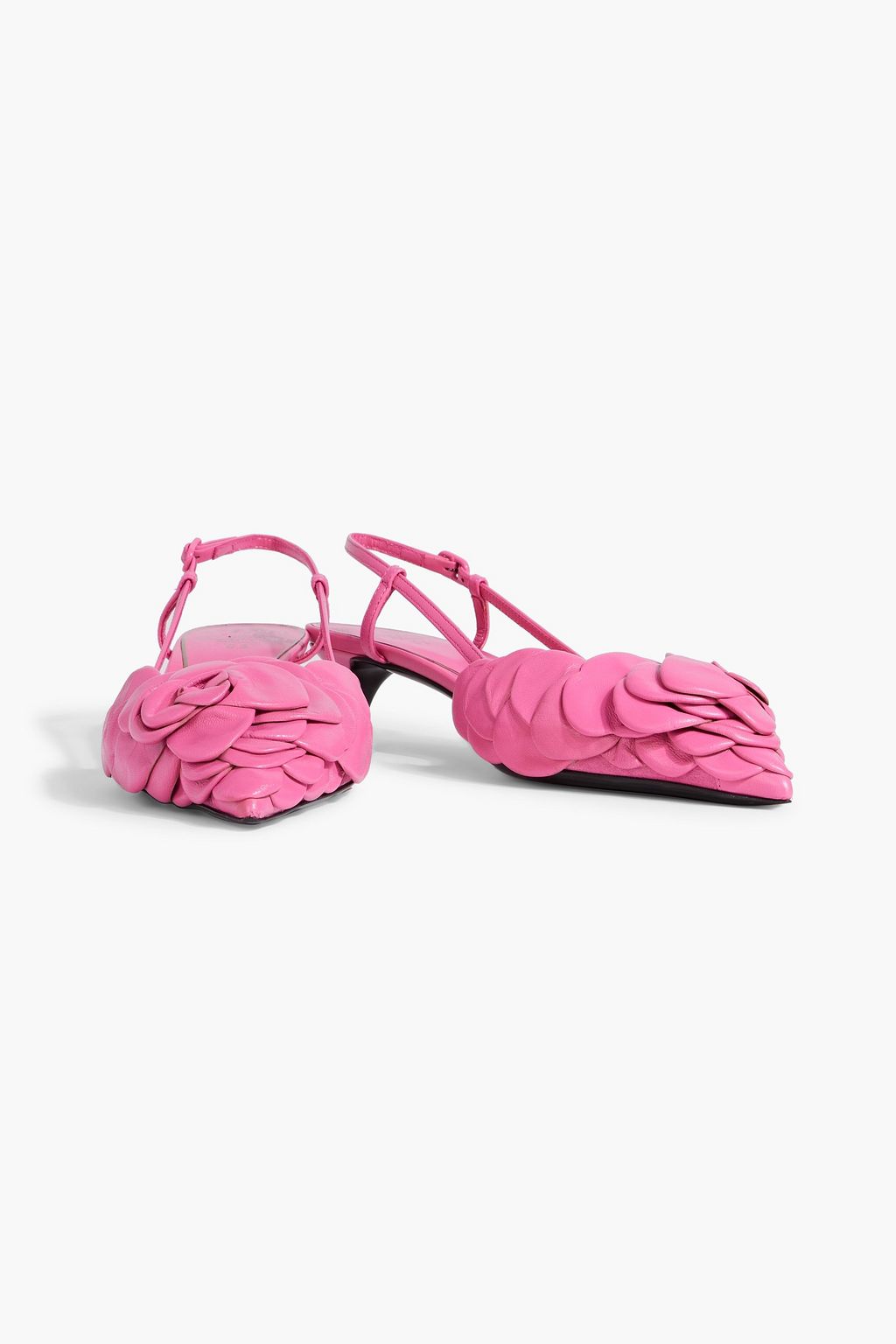VALENTINO GARAVANI Atelier 03 Rose Edition leather slingback pumps