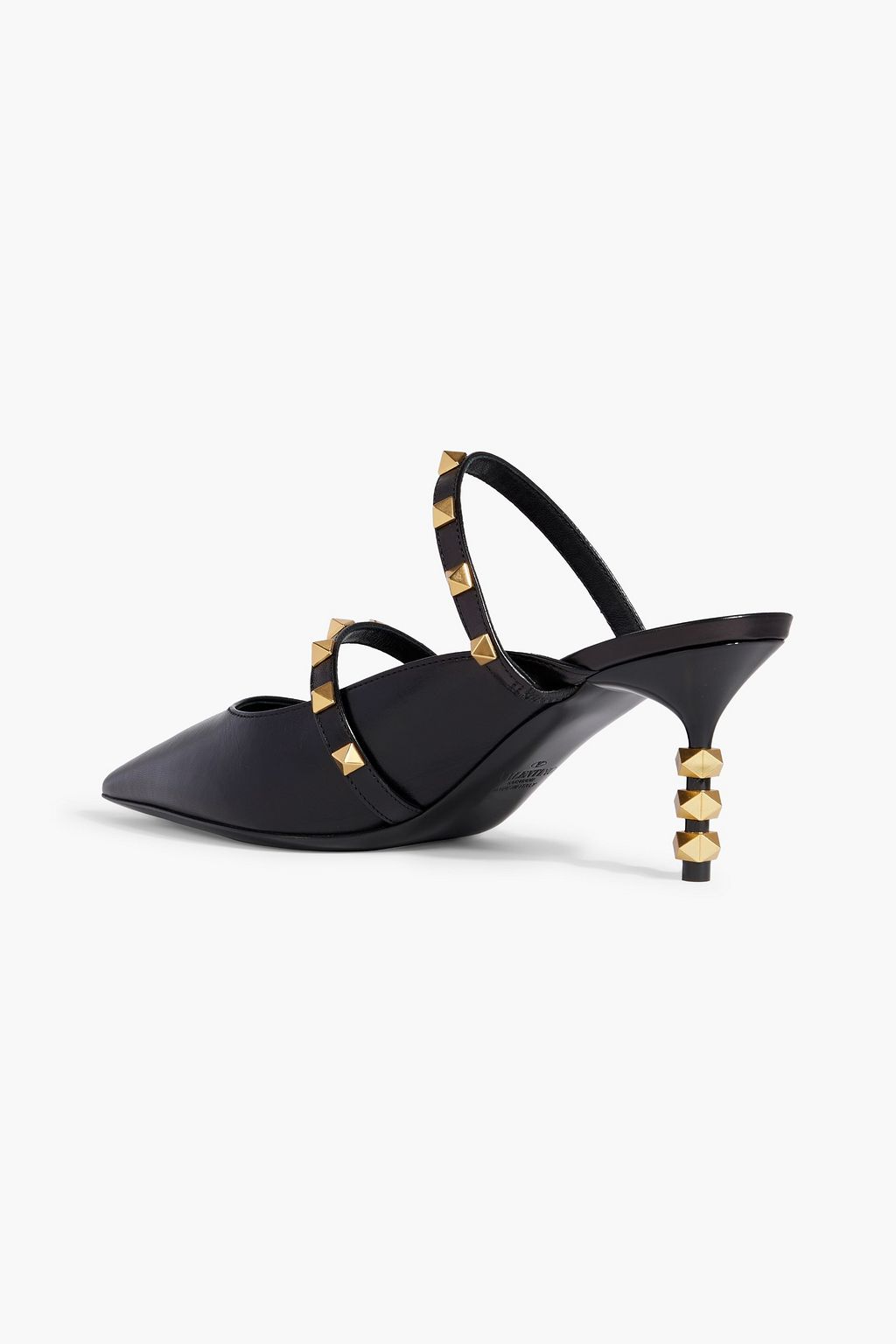 VALENTINO GARAVANI Rockstud leather mules