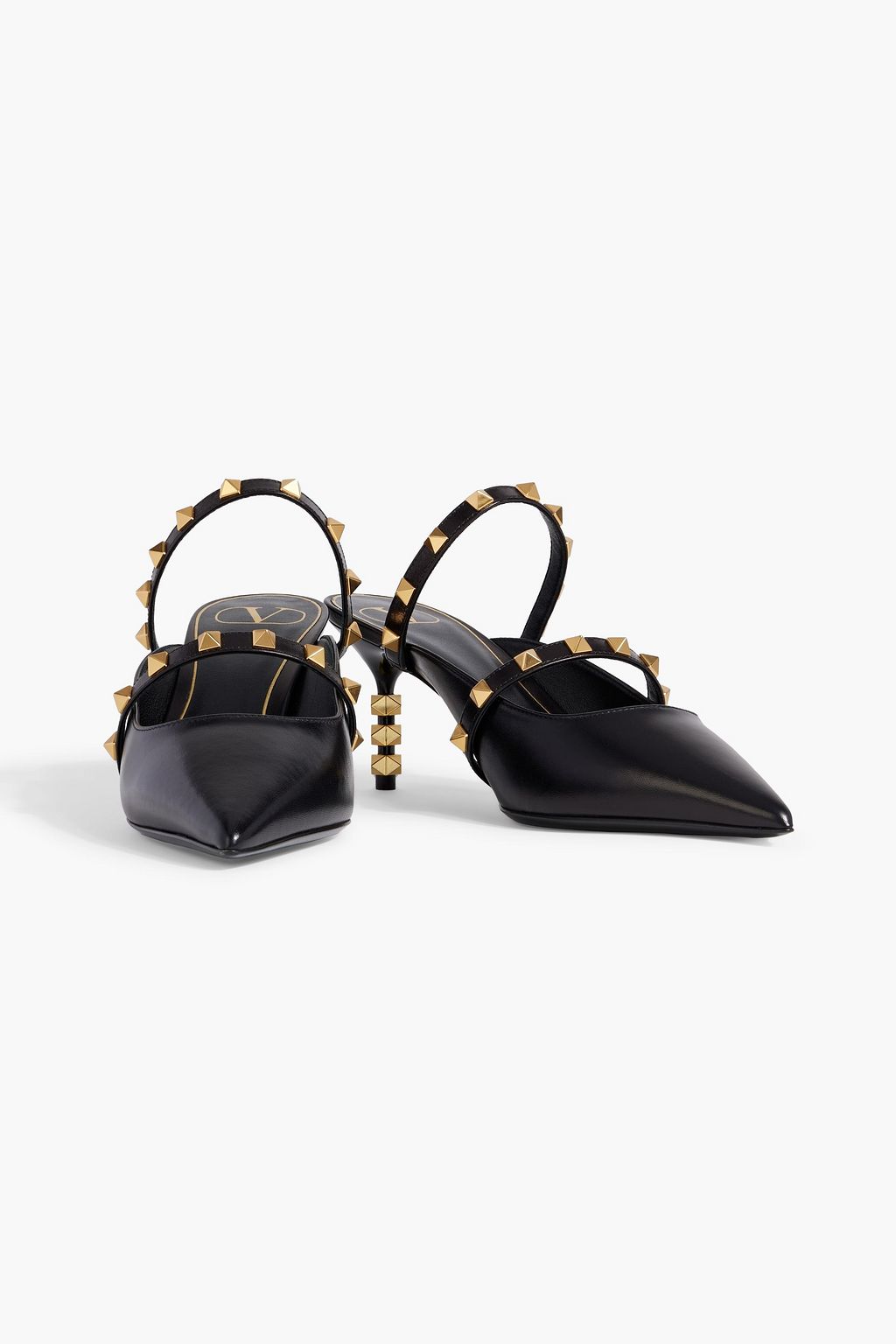 VALENTINO GARAVANI Rockstud leather mules