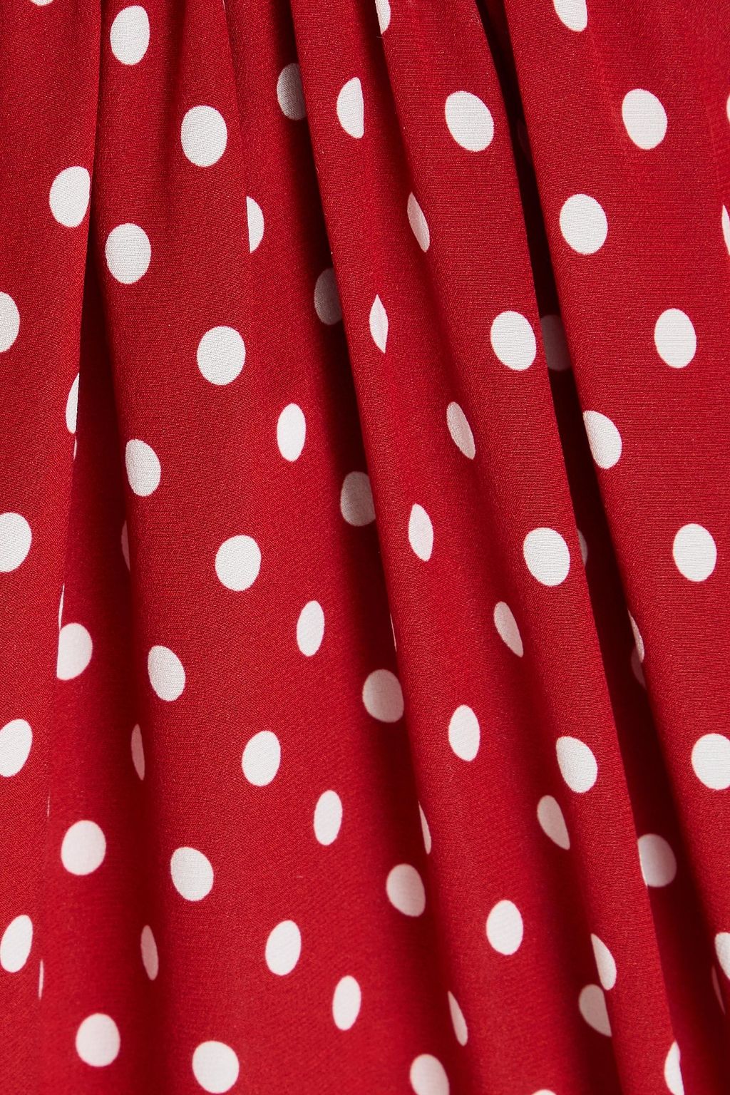 VERONICA BEARD Kovi polka-dot silk-blend crepe de chine top