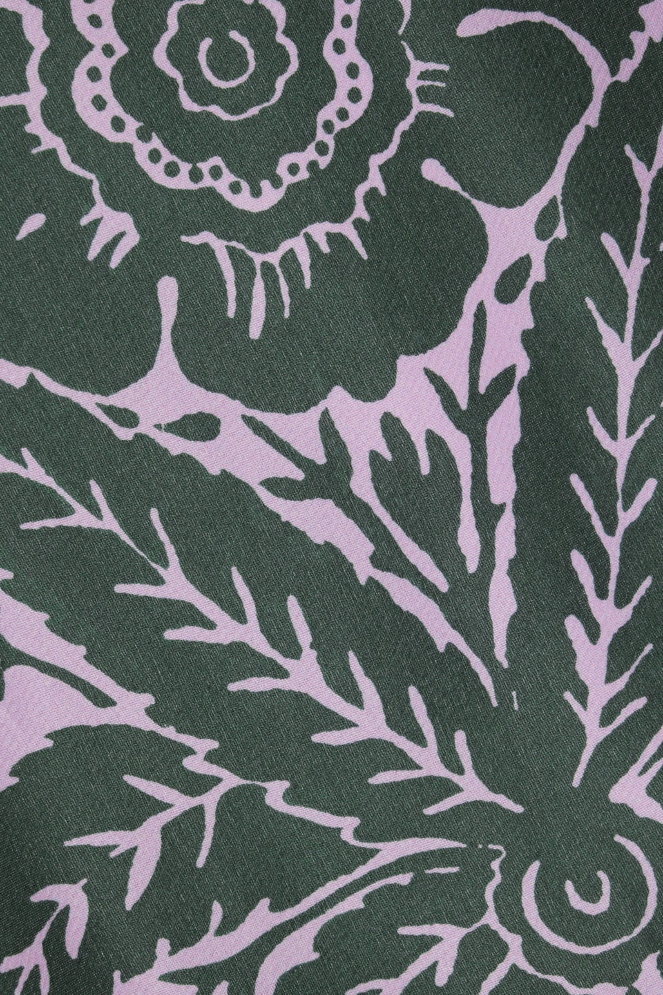 CAROLINA HERRERA FLORAL-PRINT SILK DRESS