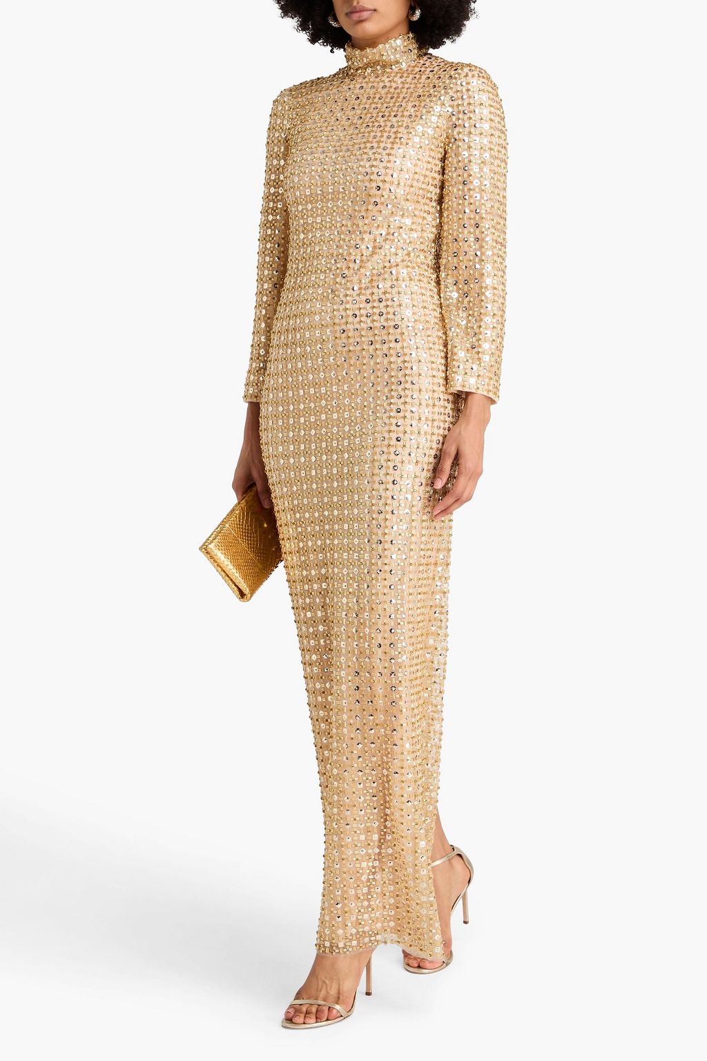 JENNY PACKHAM Star Gazer embellished tulle gown