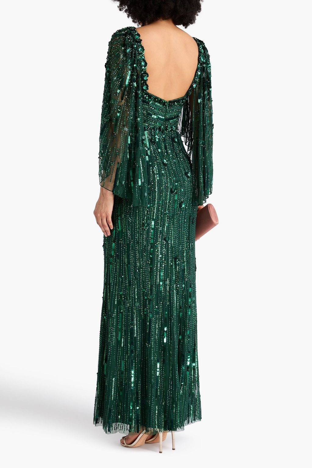 JENNY PACKHAM Brightstar embellished tulle gown