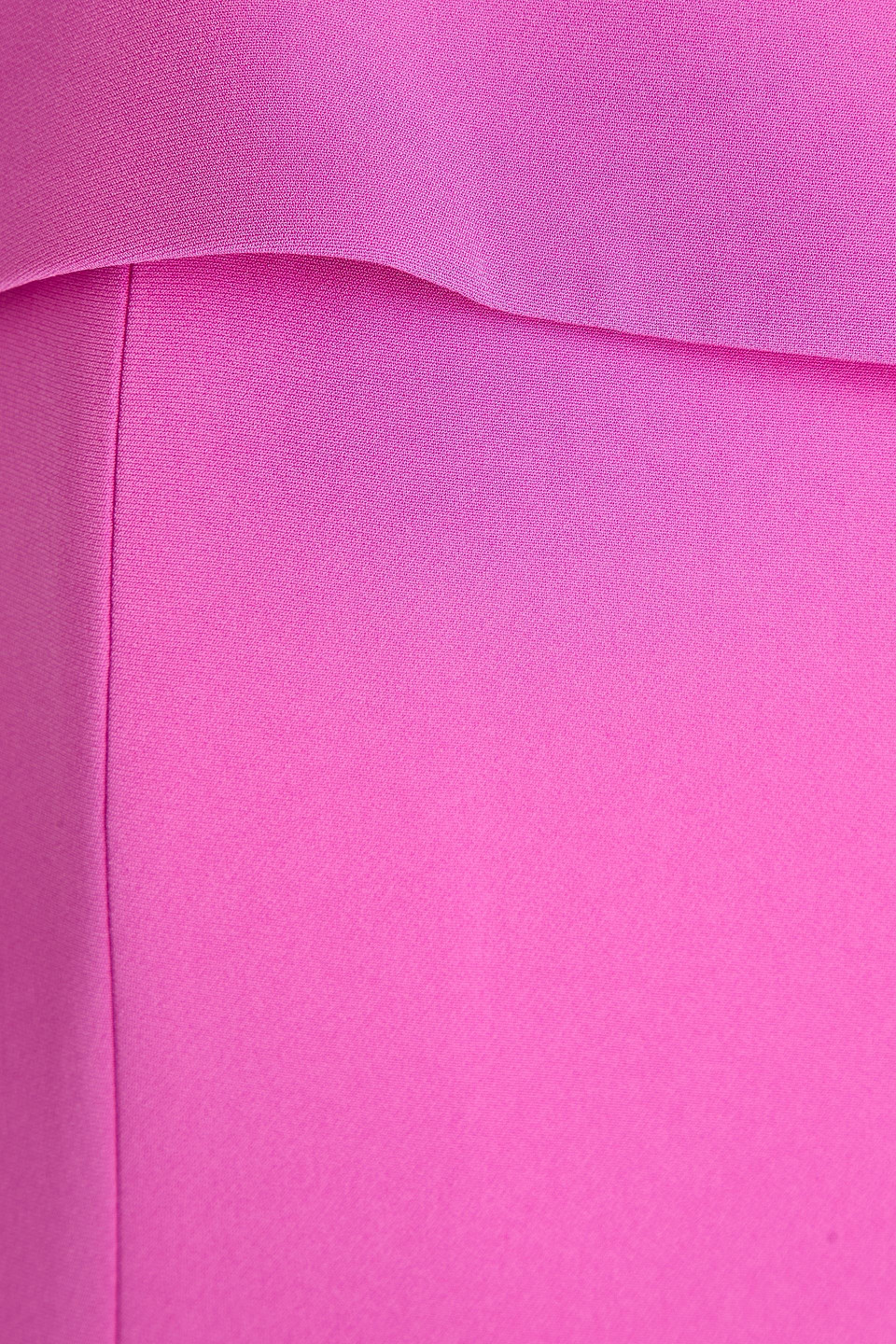 Veronica Beard Maire Strapless Crepe Mini Dress In Magenta
