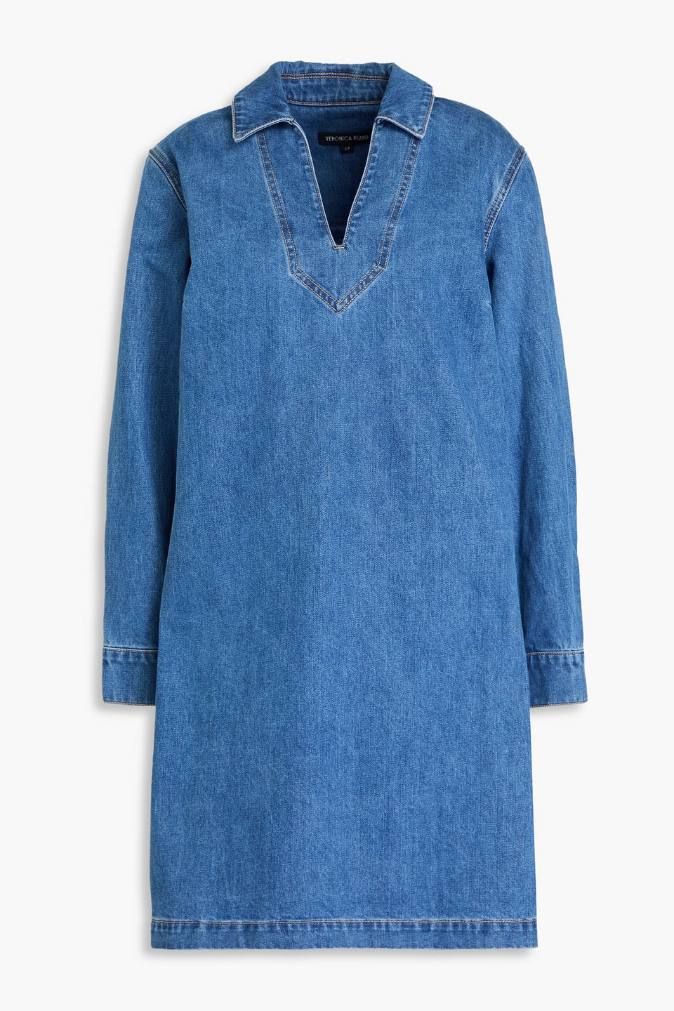 VERONICA BEARD WASTA DENIM MINI DRESS