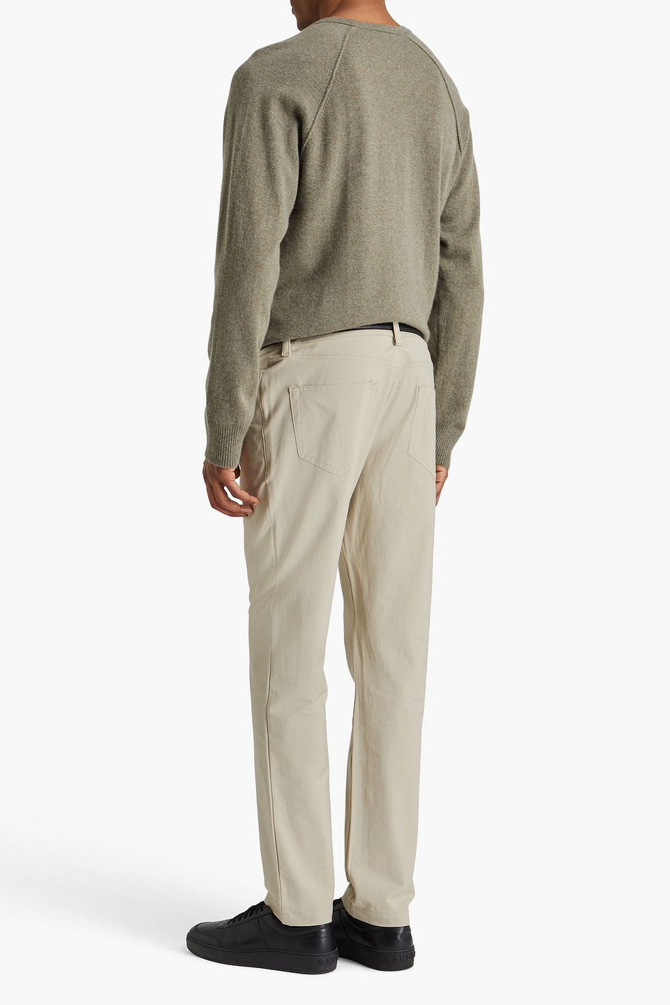 JAMES PERSE COTTON-BLEND TWILL PANTS