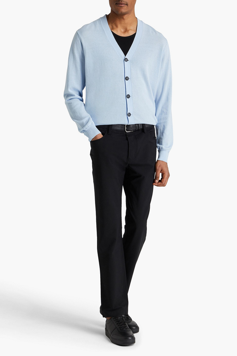  James Perse - Cardigan Aus Einer Baumwollmischung - Blau - 0 