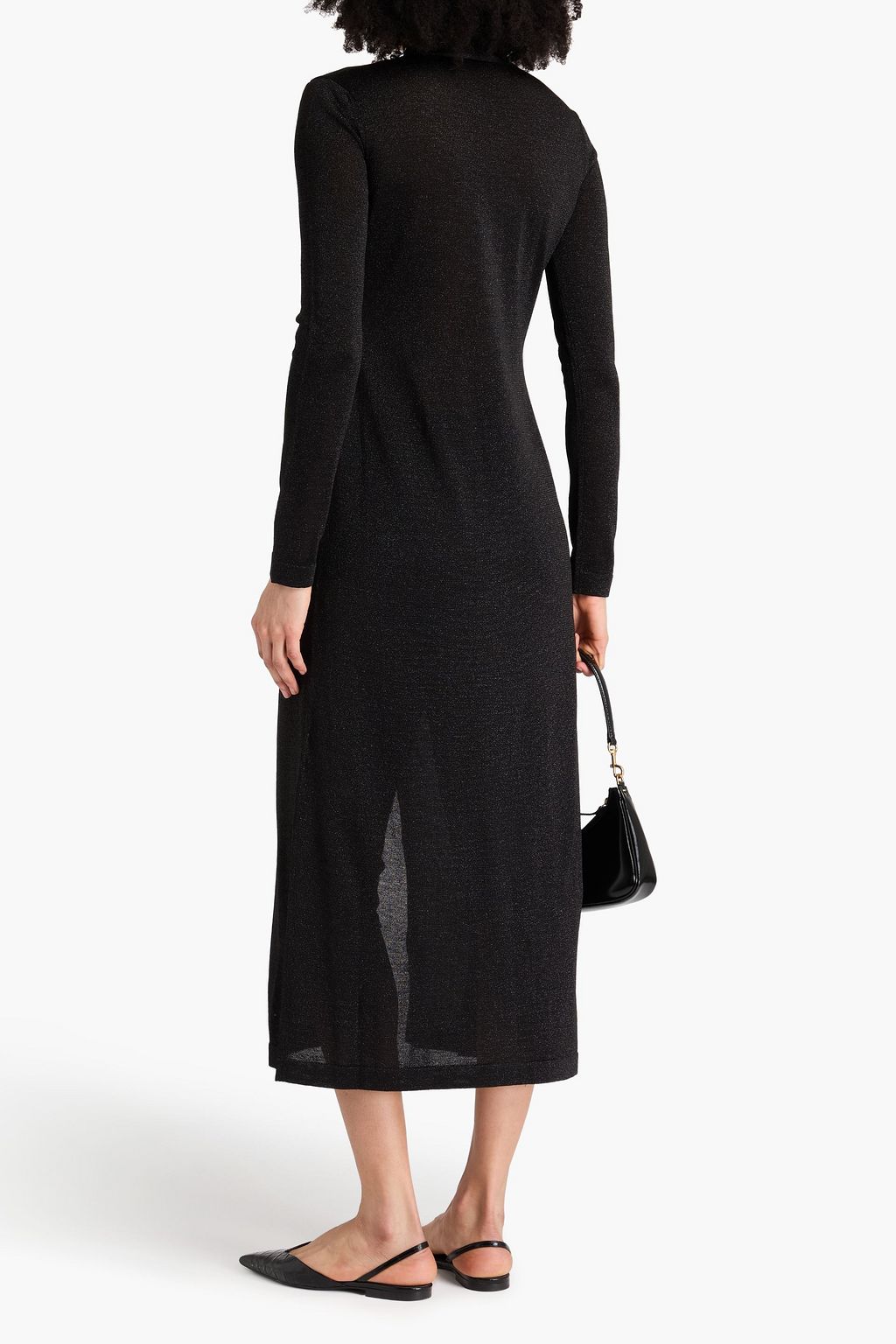 MISSONI كارديغان محبوك بلون معدني