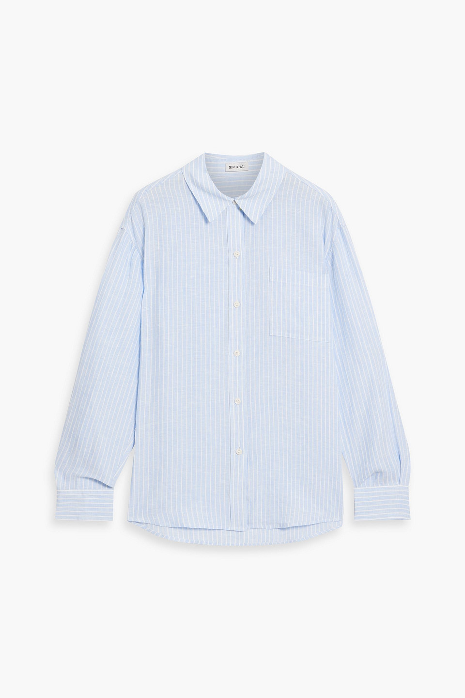 Renata striped linen shirt