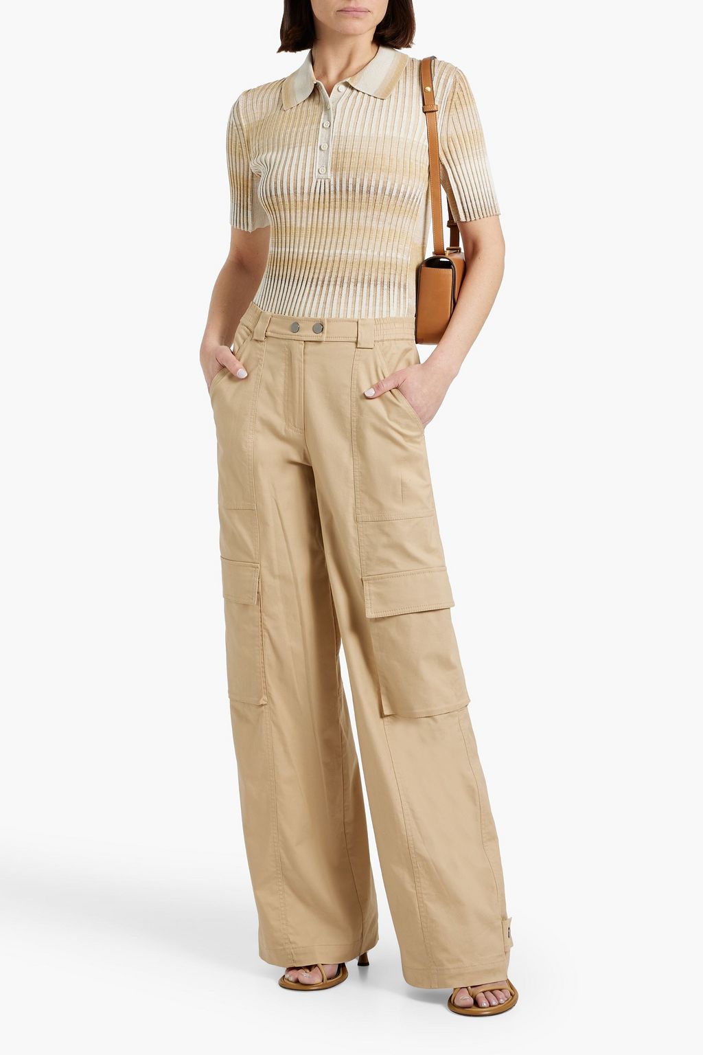 SIMKHAI Lionelle cotton-blend cargo pants