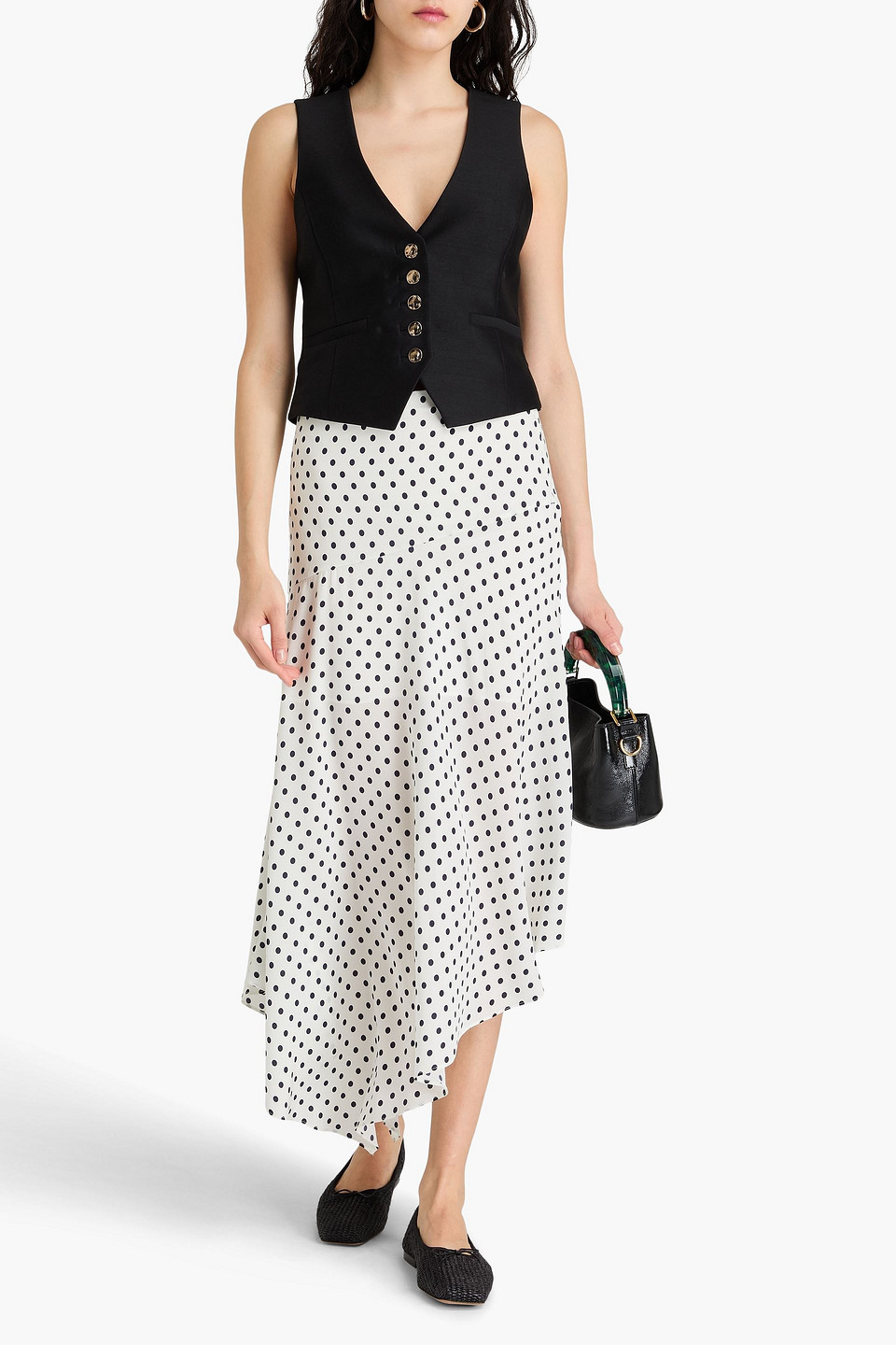 ZIMMERMANN WOOL AND SILK-BLEND VEST