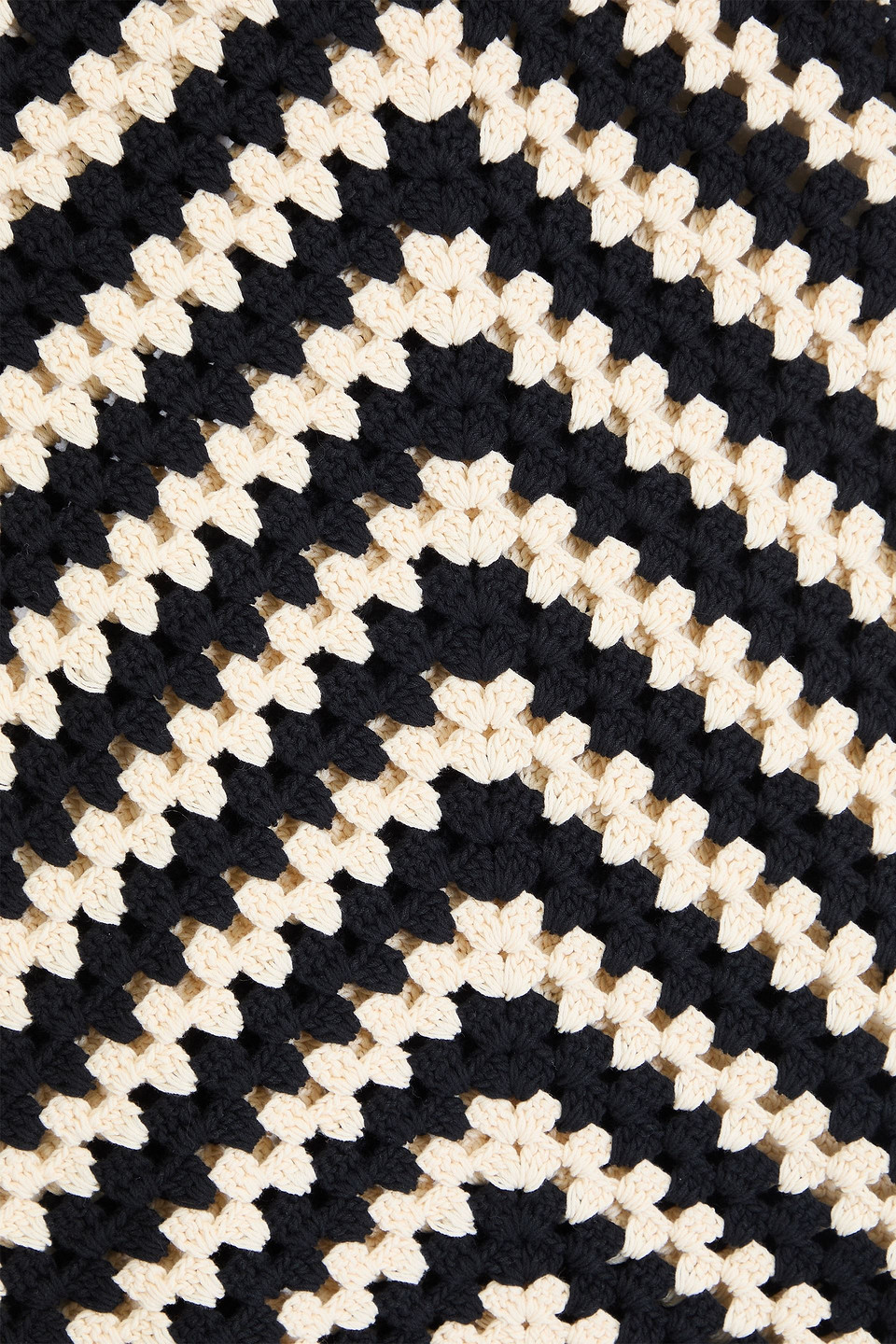 ZIMMERMANN CROPPED CROCHETED COTTON TANK