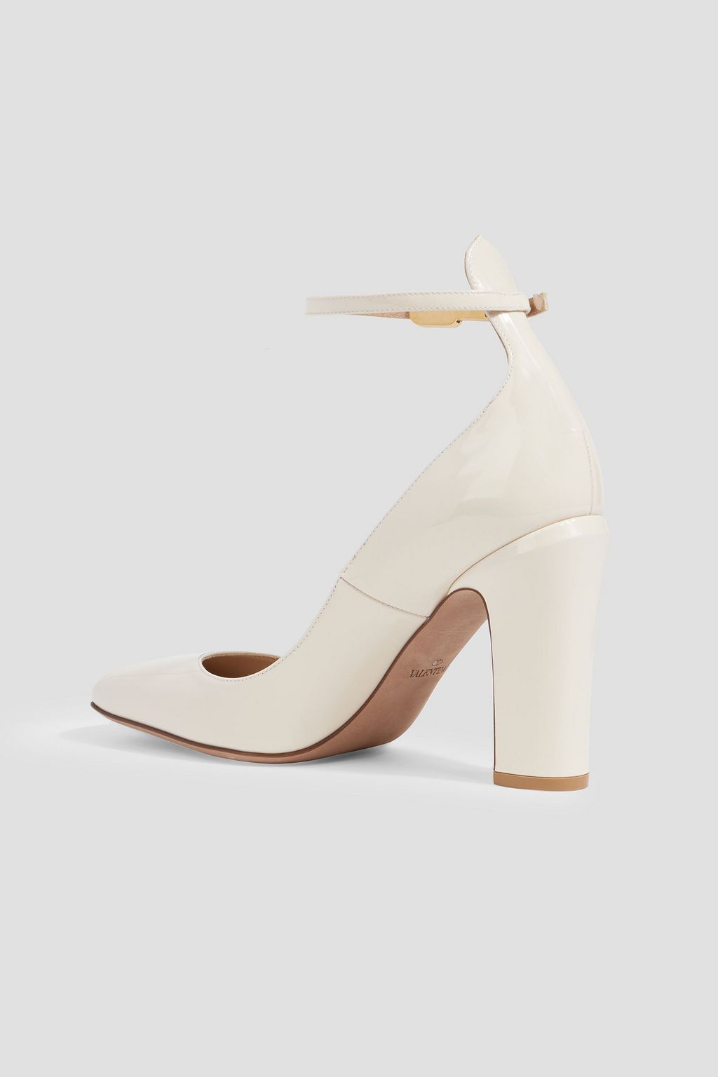 VALENTINO GARAVANI Tan-Go patent-leather pumps