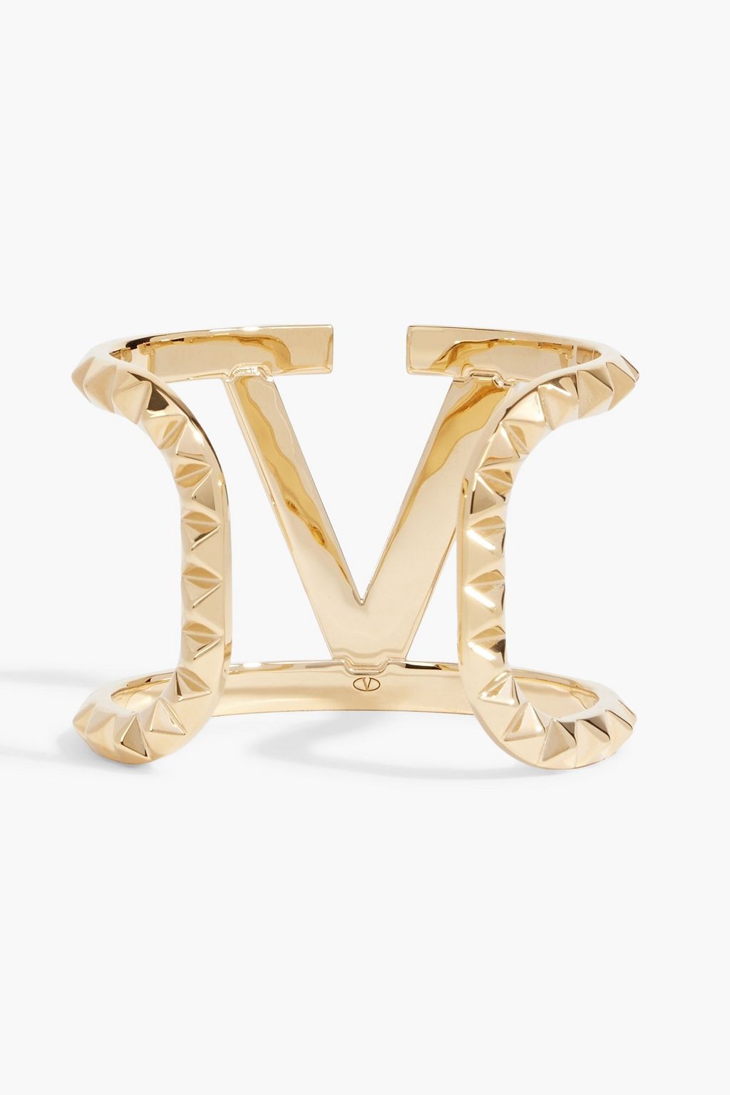 VALENTINO GARAVANI Rockstud gold-tone cuff