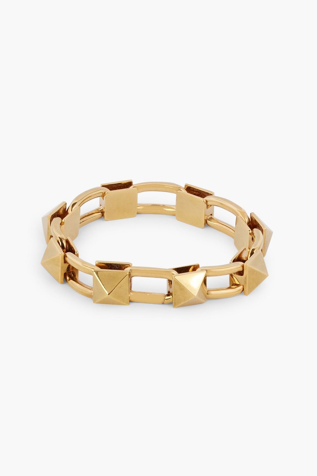 VALENTINO GARAVANI Rockstud gold-tone bracelet