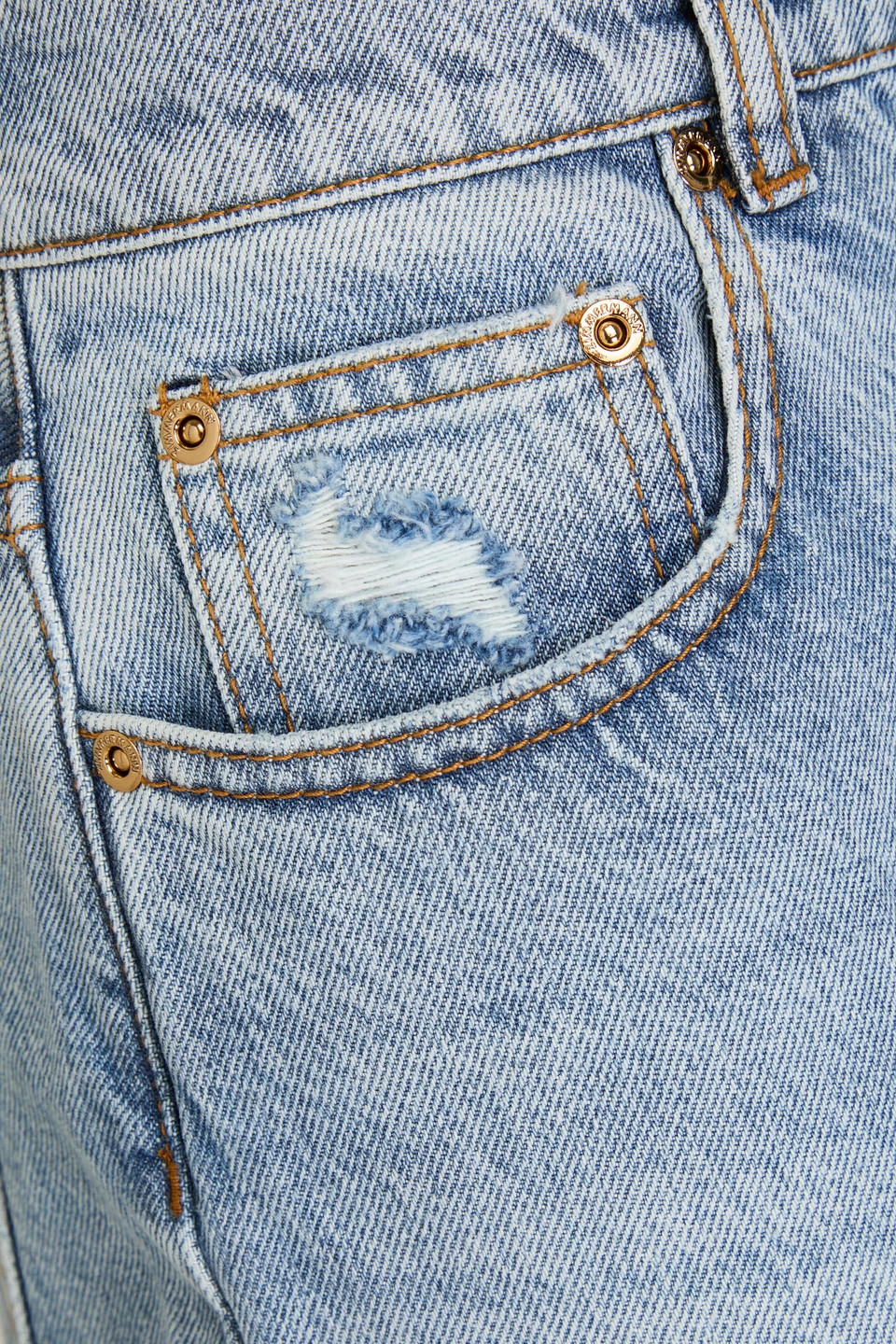 Zimmermann 'curved Leg Natural Jeans For In Light Denim