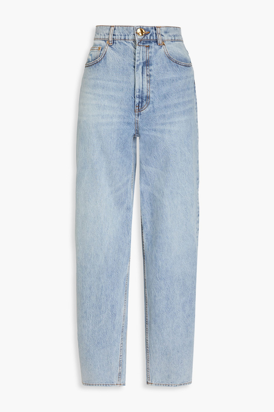 Zimmermann 'curved Leg Natural Jeans For In Light Denim