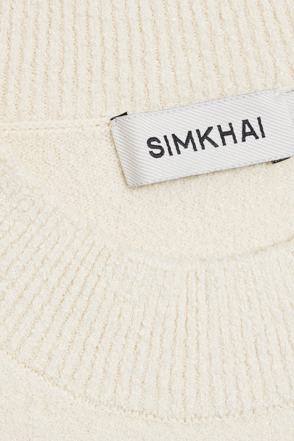 Simkhai Tatyana Crewneck Top In Ivory In Ivory