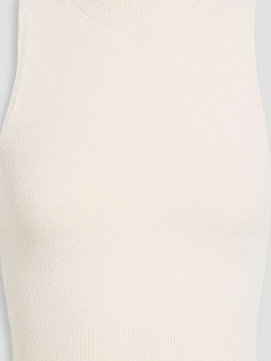 tatyana bouclé-knit tank