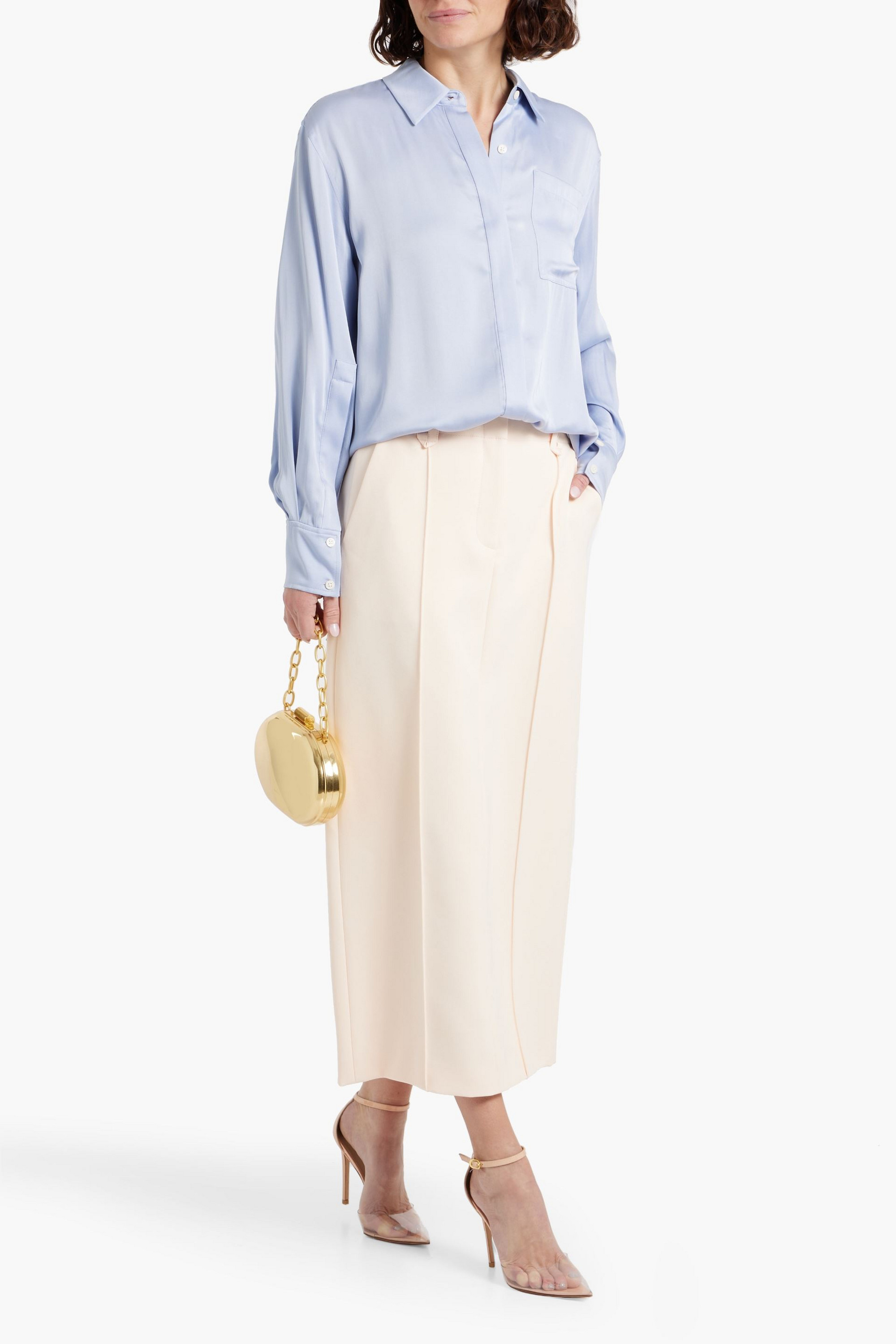 SIMKHAI Satin shirt