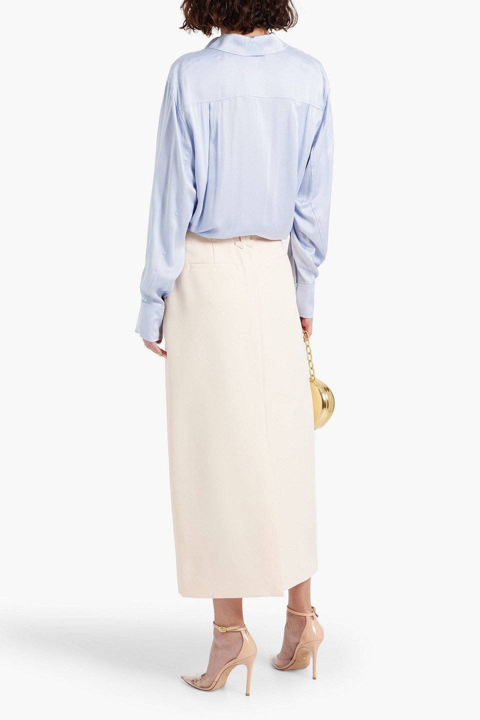 SIMKHAI ODELL TWILL MAXI SKIRT