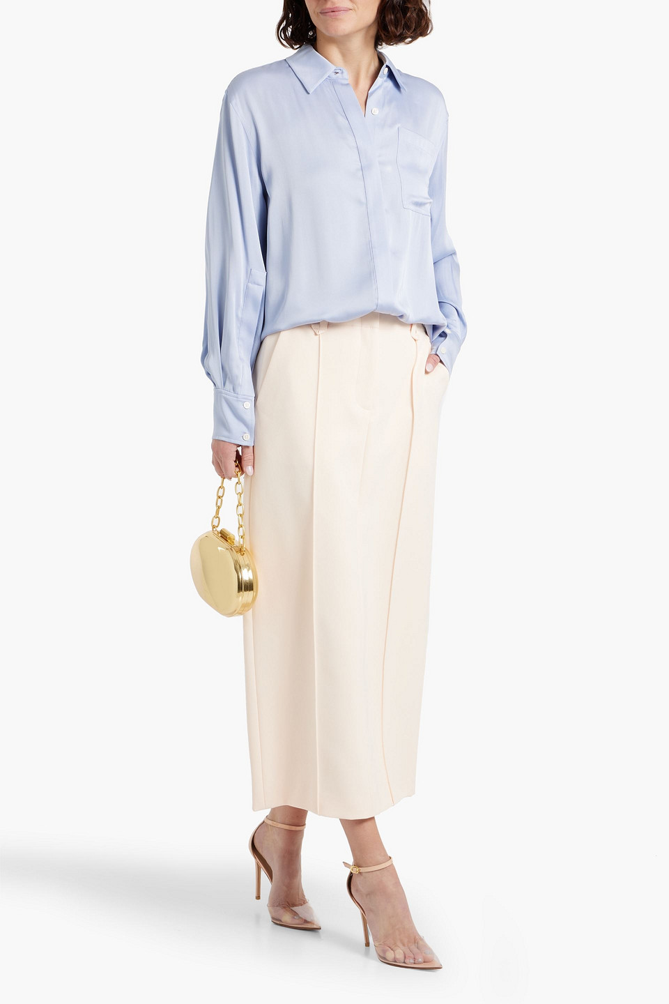SIMKHAI ODELL TWILL MAXI SKIRT